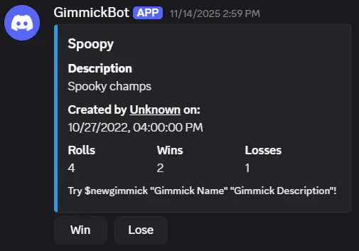 gimmick